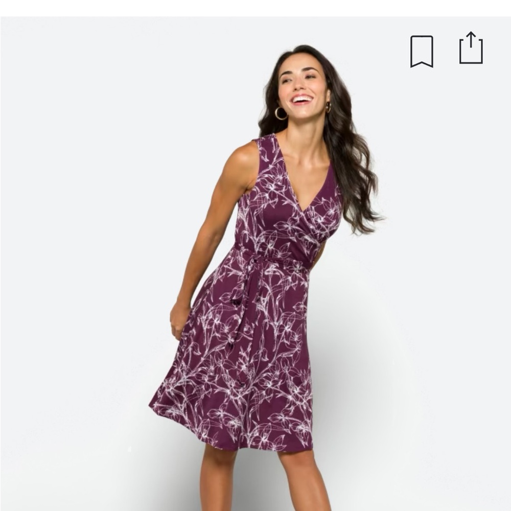 41Hawthorne Kassidy Faux Wrap Dress Size XL - Picture 6 of 6